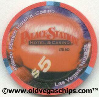 Palace Station Dana Rosenblatt $5 Poker Chip