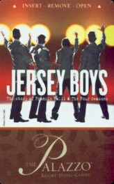 Palazzo Jersey Boys Hotel Room Key