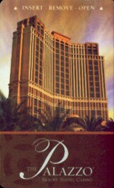 Palazzo Hotel Room Key