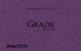 Palazzo Casino Slot Club Card