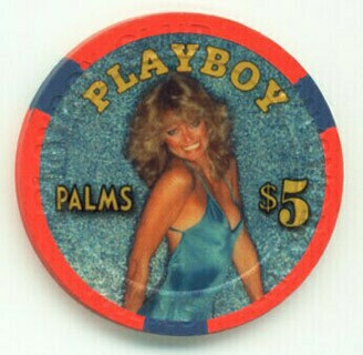 Palms Playboy Farrah Fawcett Chip