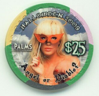 Palms Hotel Halloween 2009 $25 Casino Chip