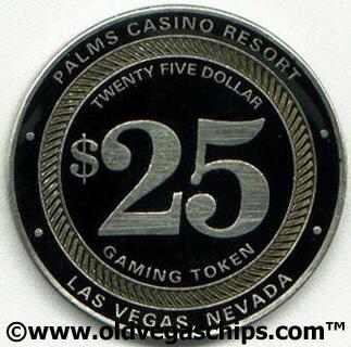 Las Vegas Palms Hotel Grand Opening $25 Hand Painted Token