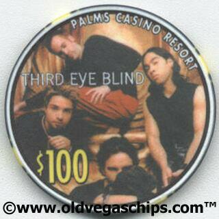 Palms Hotel Third Eye Blind $100 Casino Chip