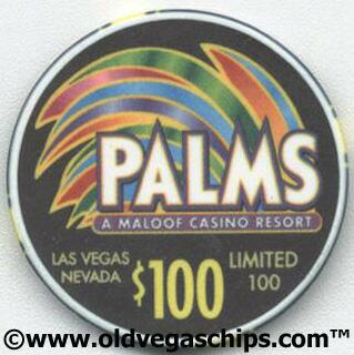 Las Vegas Palms Hotel Third Eye Blind $100 Casino Chip