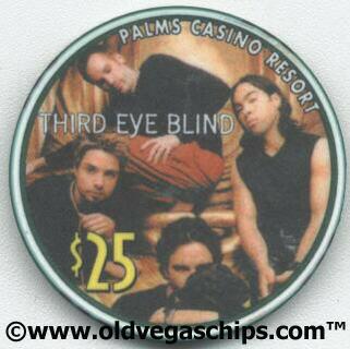 Las Vegas Palms Hotel Third Eye Blind $25 Casino Chip