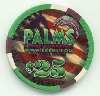 Palms Hotel 4th of July 2007 $25 Casino Chip