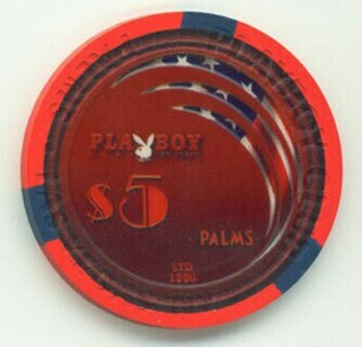 Palms Hotel 4th of July 2008 $5 Casino Chip