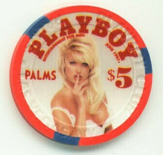Palms Hotel Victoria Silvstedt 2008 $5 Casino Chip