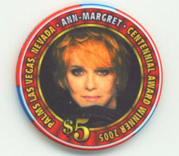 Palms Hotel Ann Margret $5 Casino Chip