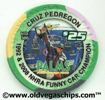 Palms Hotel Cruz Pedregon 2009 $25 Casino Chip