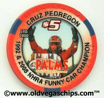 Palms Hotel Cruz Pedregon 2009 $5 Casino Chip