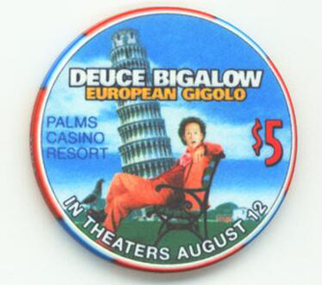 Palms Hotel Deuce Bigalow $5 Casino Chip