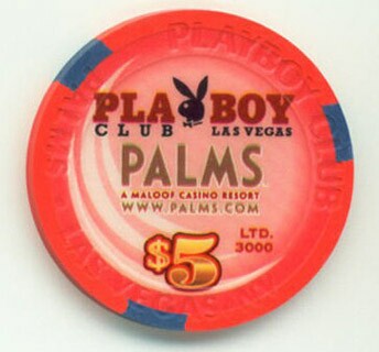 Palms Hotel Don Lewis 2008 $5 Casino Chip