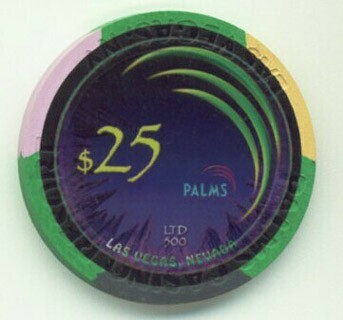 Palms Hotel Friday the 13th 2010 $25 Casino Chip 