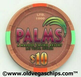 Las Vegas Palms Hotel Kentucky Derby Winner Giacomo $10 Casino Chip