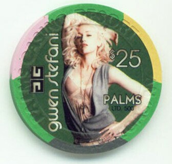 Palms Hotel Gwen Stefani $25 Casino Chip 