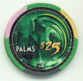 Palms Hotel Halloween 2011 $25 Casino Chip