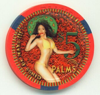 Palms Hotel Cinco De Mayo 2010 $5 Casino Chip