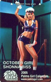 Las Vegas Palms Hotel October Room Key