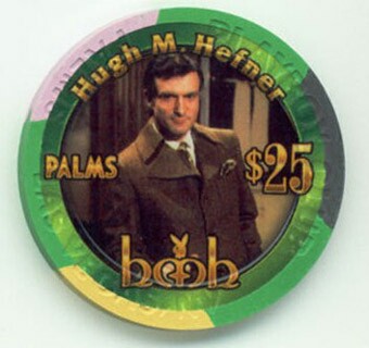 Palms Hotel Playboy Club Hugh Hefner $25 Casino Chip