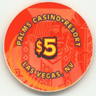 Las Vegas Palms Hotel Jack $5 Casino Chip