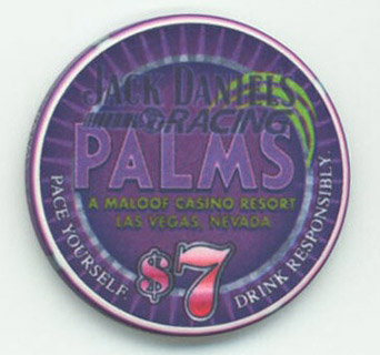 Palms Hotel Clint Bowyer & Jack Daniel's $7 Casino Chip