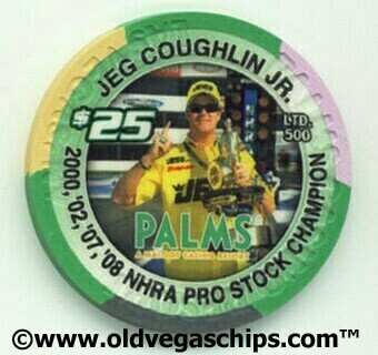 Palms Hotel Jeg Coughlin Jr. 2009 $25 Casino Chip