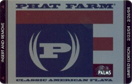 Las Vegas Palms Hotel Phat Farm Room Key