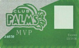 Palms Casino MVP Slot Club Card