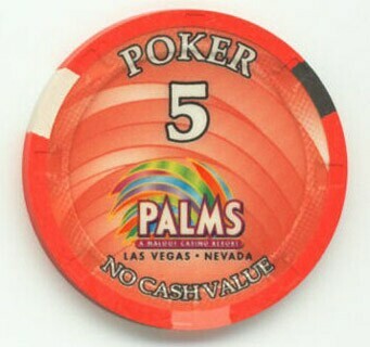 Las Vegas Palms Hotel Poker NCV $5 Casino Chip