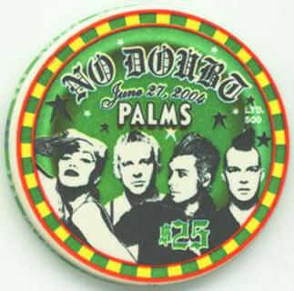Palms No Doubt $25 Casino Chip