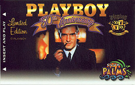 Palms Casino Playboy 50th Anniversary Slot Club Card