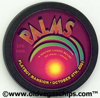 Las Vegas Palms Hotel Playboy Bunny NCV Casino Chip