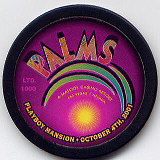Palms Hotel Playboy Bunny NCV Casino Chip