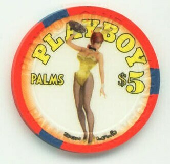 Palms Hotel Playboy Don Lewis $5 Casino Chip 