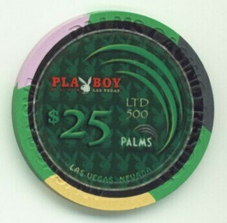 Palms Playboy Club 4th Anniversary 2010 $25 Casino Chip 