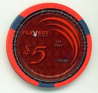 Palms Hotel Playboy Club 2nd Anniversary $5 Casino Chip