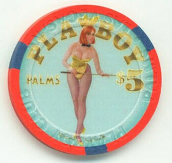 Palms Hotel Playboy Club Don Lewis 2008 $5 Casino Chip