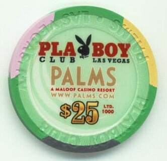 Palms Hotel Christina Santiago $25 Casino Chip