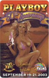 Las Vegas Palms Hotel Playboy Room Key