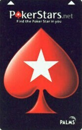 Palms PokerStars Hotel Room Key