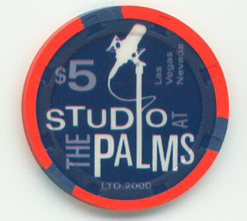 Palms Hotel Studio at the Palms $5 Casino Chip