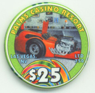 Las Vegas Palms Hotel Frank Pedregon $25 Casino Chip