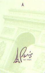 Las Vegas Paris Hotel Room Key