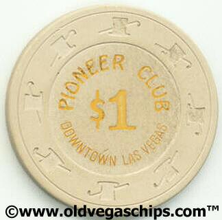 Pioneer Club $1 Casino Chip