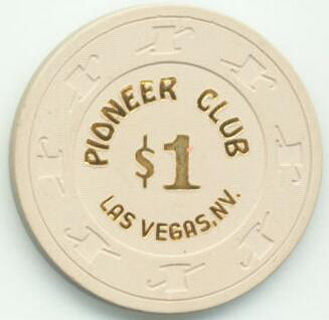 Las Vegas Pioneer Club $1 Casino Chip