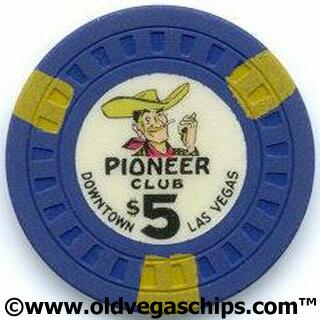 Pioneer Club $5 Casino Chip