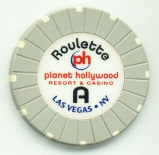 Planet Hollywood Roulette Casino Chip