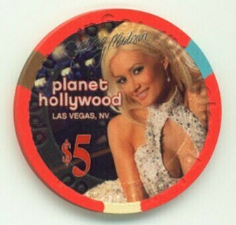 Planet Hollywood Holly Madison 2010 $5 Casino Chip